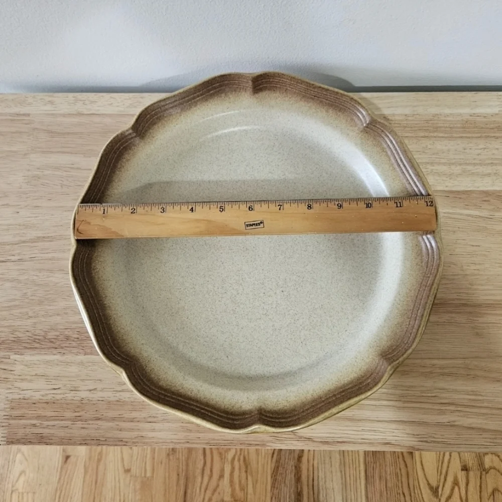 Vintage Mikasa Stoneware Serving Platter Plate